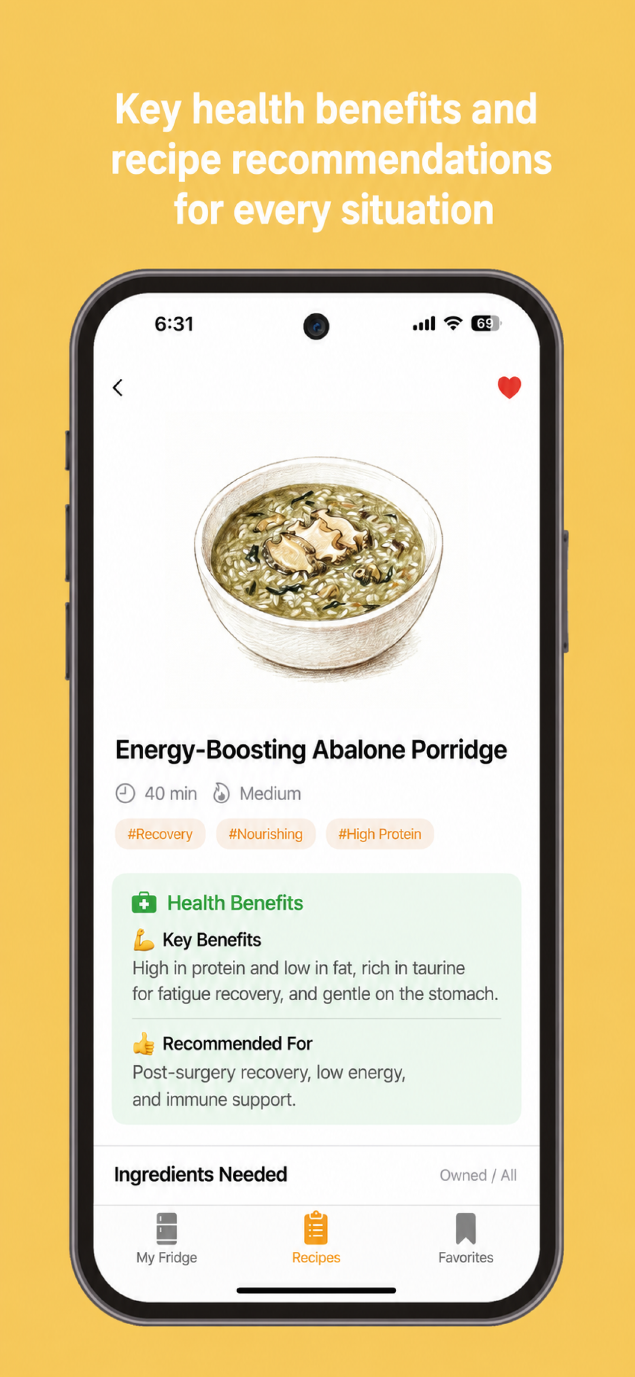 MaChef recipe detail preview